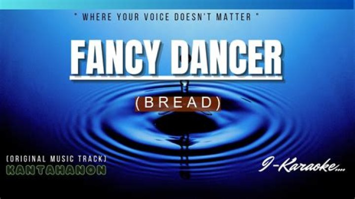 Fancy Dancer (BREAD) Karaoke Lyrics🎤 YouTube