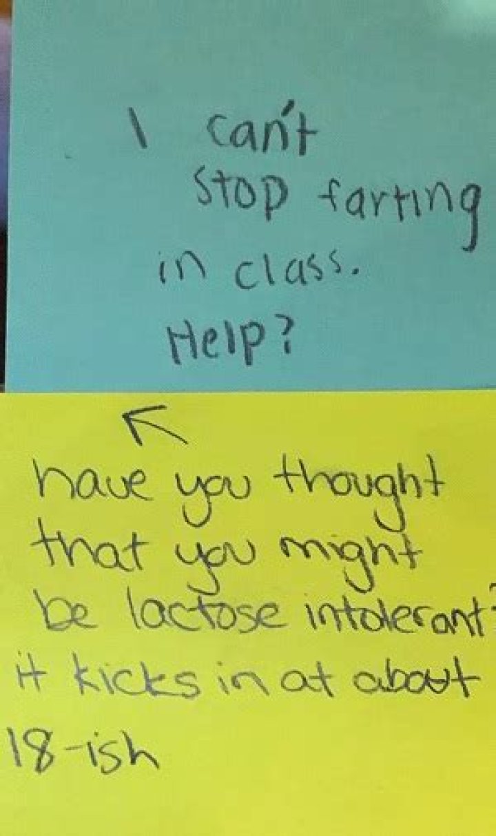 FARTING IN CLASS (my lactose intolerance) YouTube