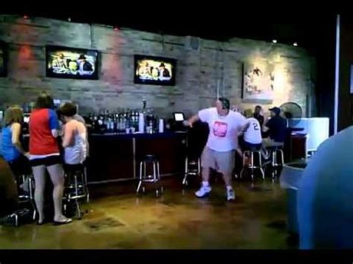 fat guy dancing YouTube