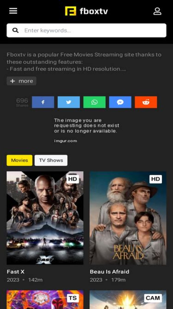FBoxTV Classements d'appli et donn&eacute;es de Store App Annie