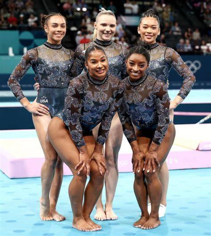 Female gymnasts are expected to be stone faced at all times during