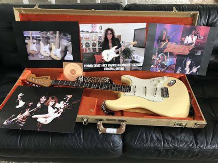 Fender STRATOCASTER 1973 YNGWIE MALMSTEEN &ldquo;STEELER&rdquo; Reverb France