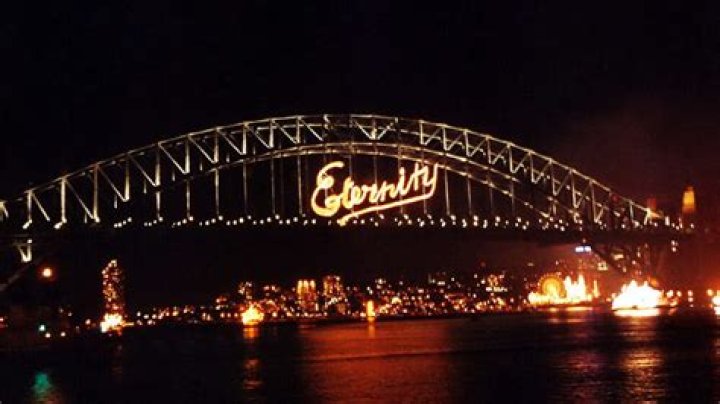 FileFireworks, Sydney Harbour Bridge, 2000 Summer Olympics closing