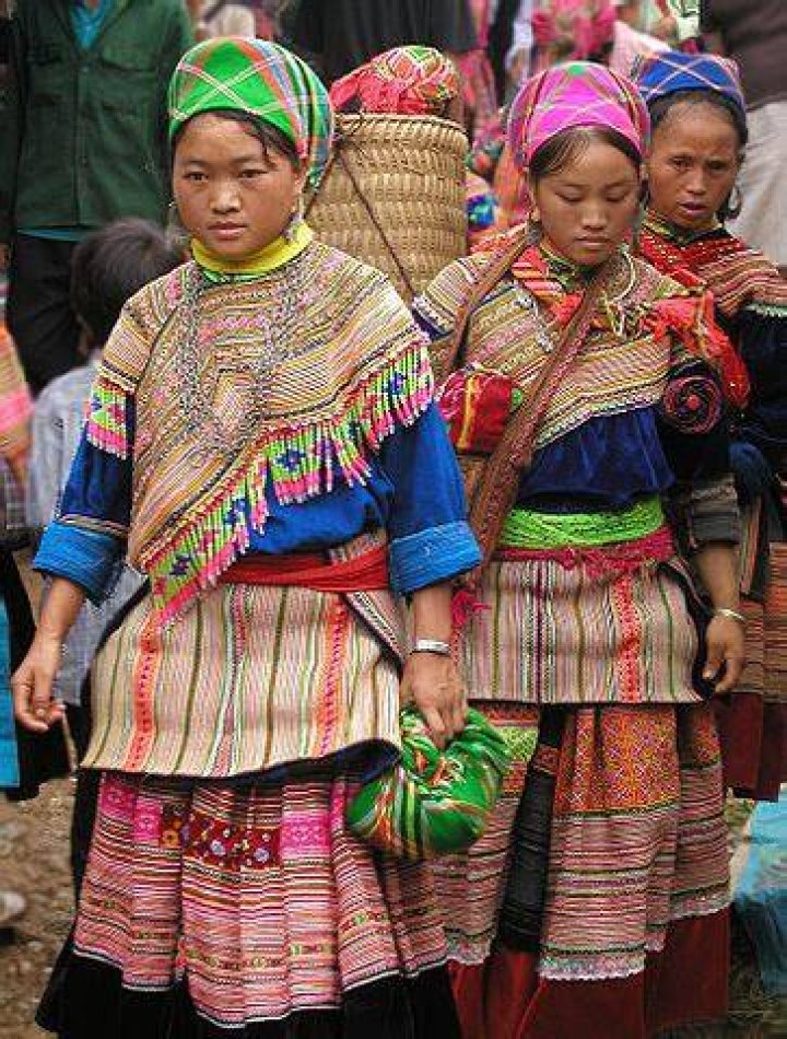 FileHmong women at Coc Ly market, Sapa, Vietnam.jpg Wikipedia, the