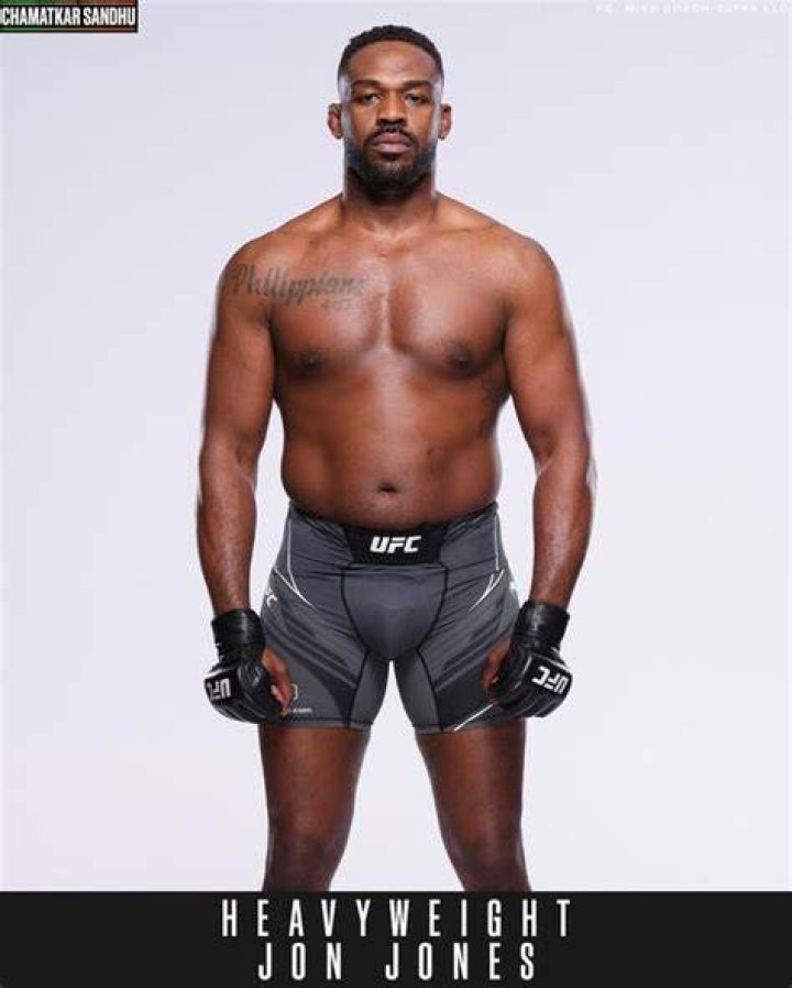 First Look At Heavyweight Jon Jones Ahead Of Ciryl Gane Fight At UFC 285