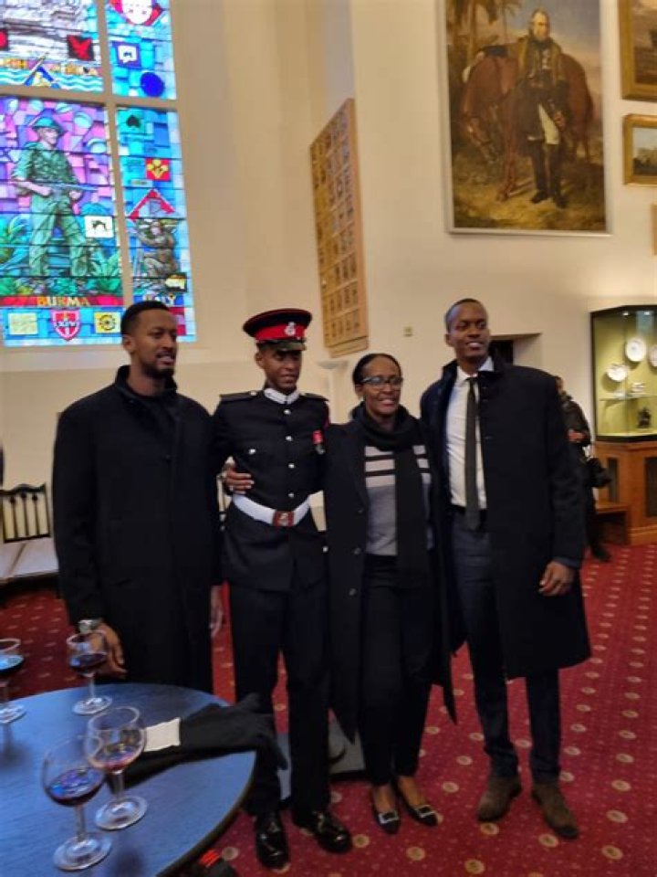 First Son, Ian Kagame graduates from Sandhurst The Campus