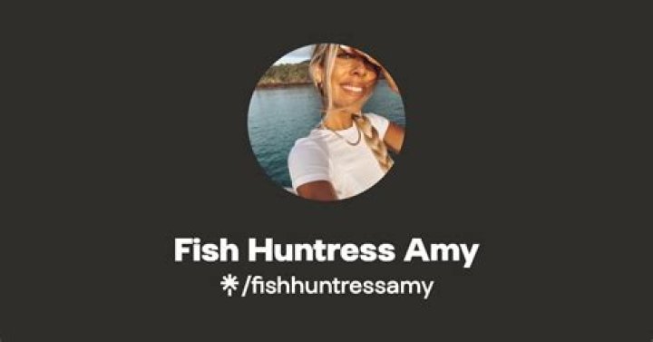 Fish Huntress Amy is een grote hit op social media GvH