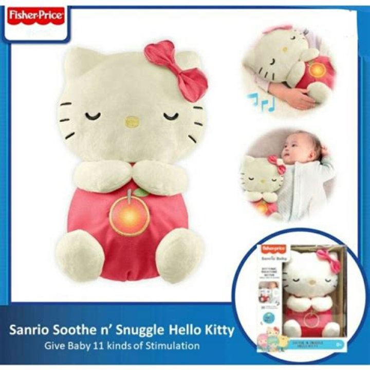 FisherPrice Sanrio Baby Soothe 'N Snuggle Hello Kitty, Babies & Kids