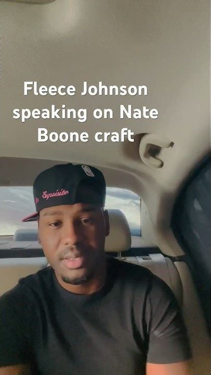 Fleece Johnson speaking on Nate Boone Craft YouTube