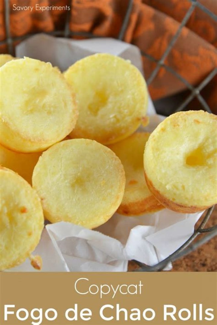 Fogo de Chao Rolls, also known as Brazilian cheese puff bread, are