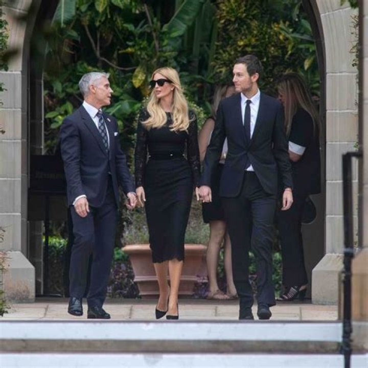 Former President Trump, senators attend Palm Beach funeral for Melania