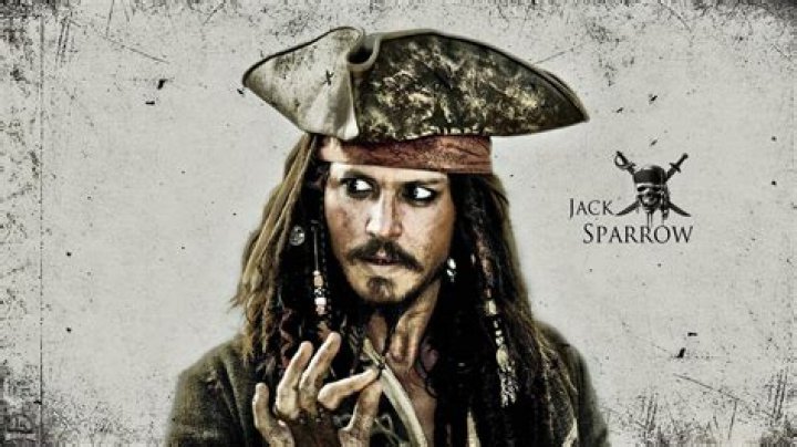 Free download HD wallpaper Jack Sparrow, Johnny Depp, Sea, Running