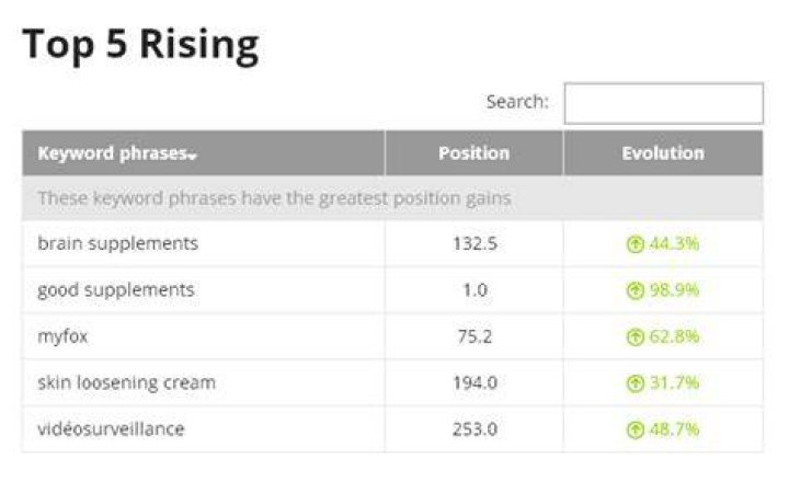 Free Search Ranking Tools