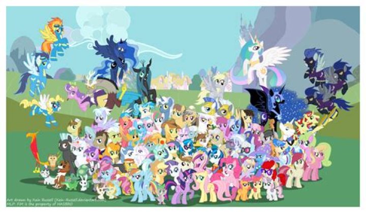 Friendship is Magic Cast Poster V.2 by XainRussell All wallpapers