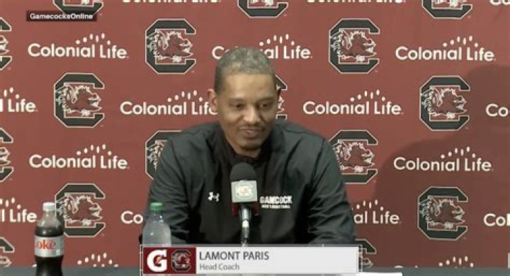Gamecock Insider Coach Lamont Paris Interview YouTube