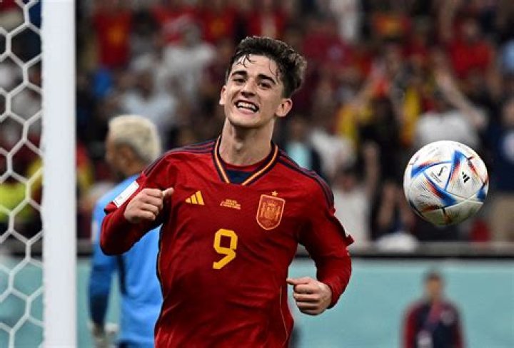 Gavi Spain's youngestever player after being named in starting