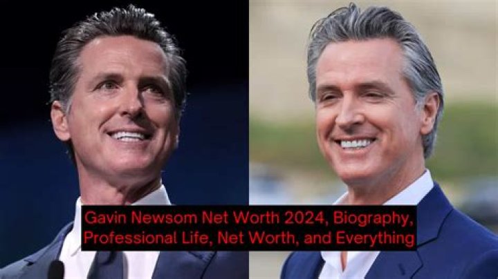 Gavin Newsom Net Worth 2024 Ninon Anallese