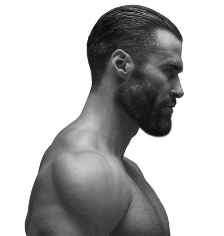 Gigachad Side Profile PNG GigaChad Know Your Meme
