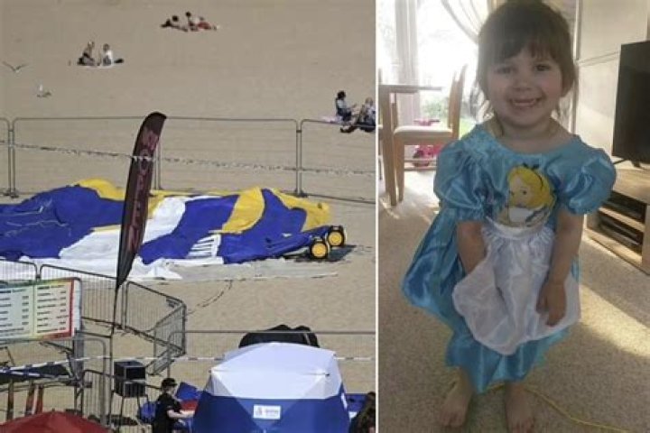 Girl, 3, killed after bouncy castle EXPLODED and flung her 40 feet into