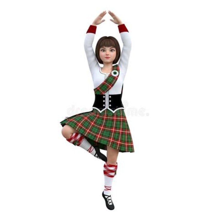 Girl Drum Major Highland Dance, Drum Major, Bagpipes, Plaid Skirts