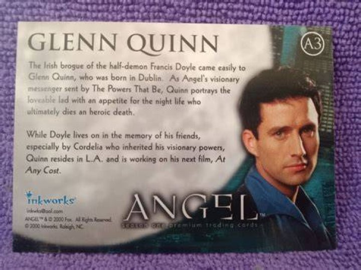 Glenn Quinn as 'Mark' Roseanne Glenn Quinn Pinterest Glenn quinn