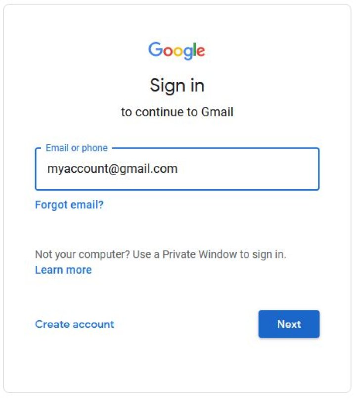 Gmail Sign In Login Email Inbox Gmail Account Gmail Foto Kolekcija