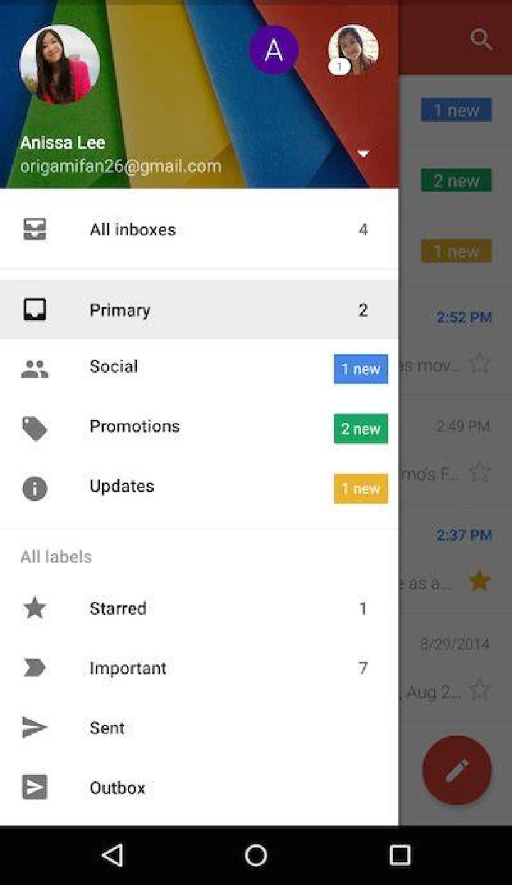 Gmail update brings a unified inbox for all your email accounts
