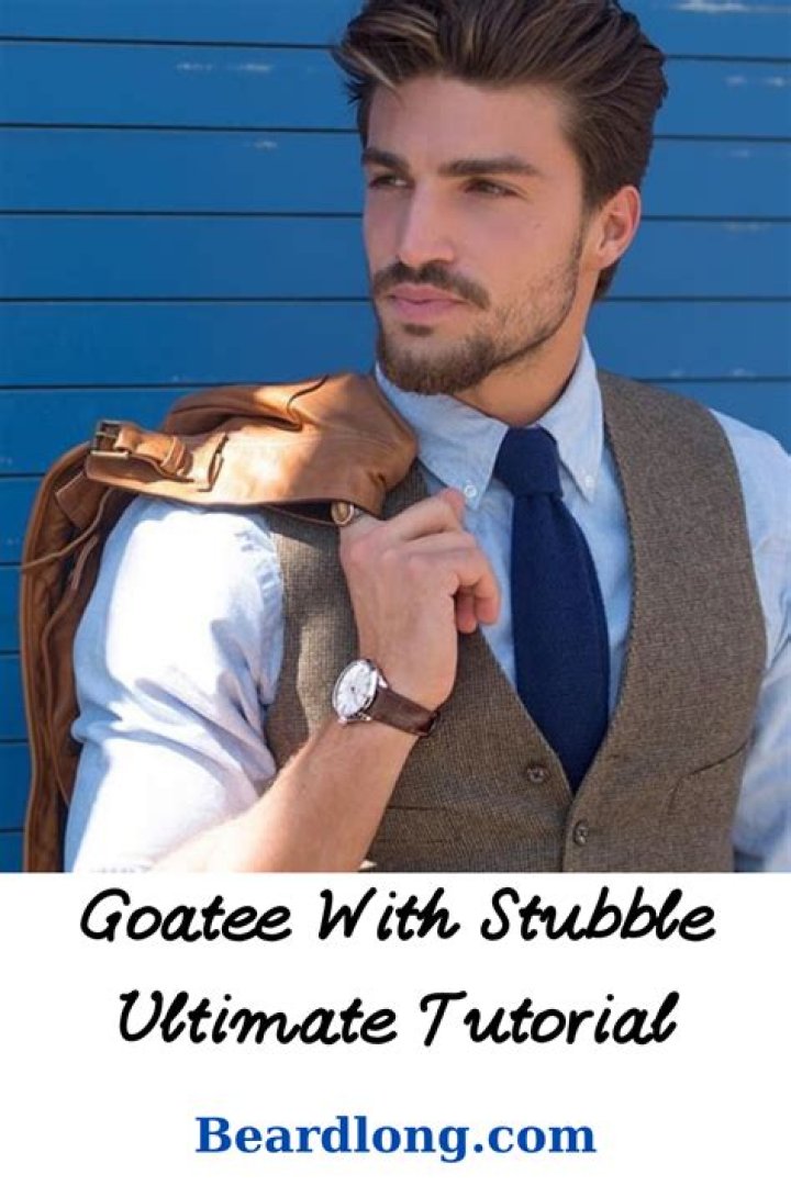 Goatee With Stubble Ultimate Guide How To Trim, Photos