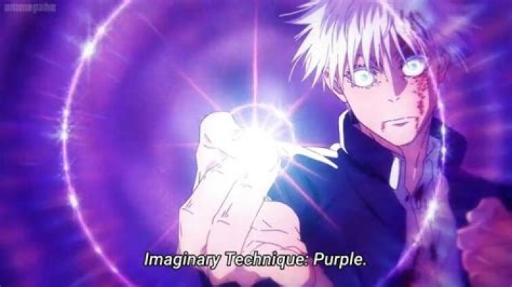 Gojo Imaginary Technique Purple Gojo vs Toji final battle