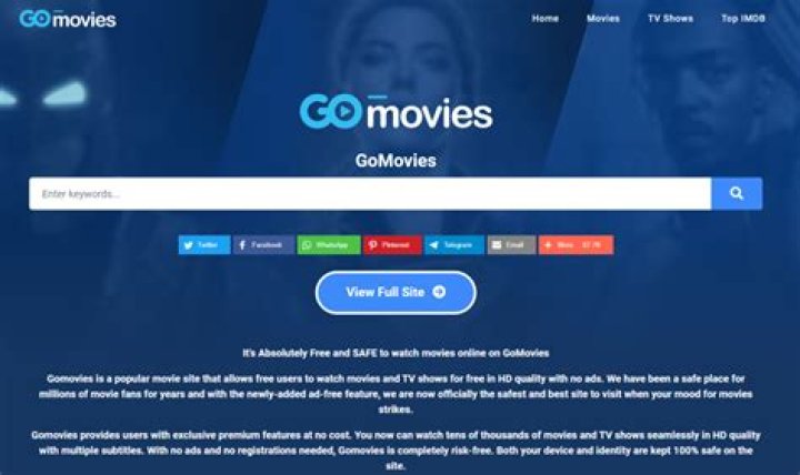 Gomovies Watch Movies Online Free on 123Movies