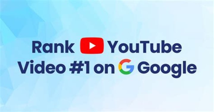 Google Rank. YouTube