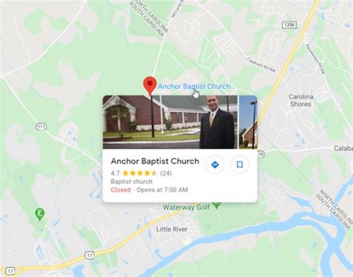Google Rating Anchor Baptist Church