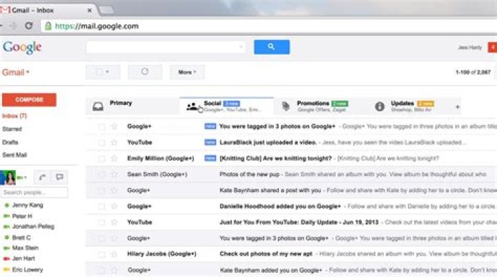 Google rolling out newlook Gmail inbox with categories and tabbed UI