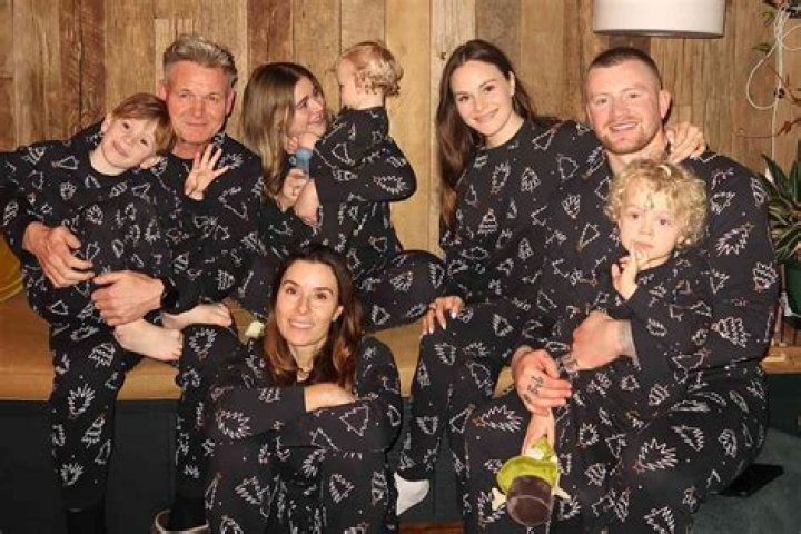Gordon Ramsay and His Family Celebrate Christmas in Matching Pajamas