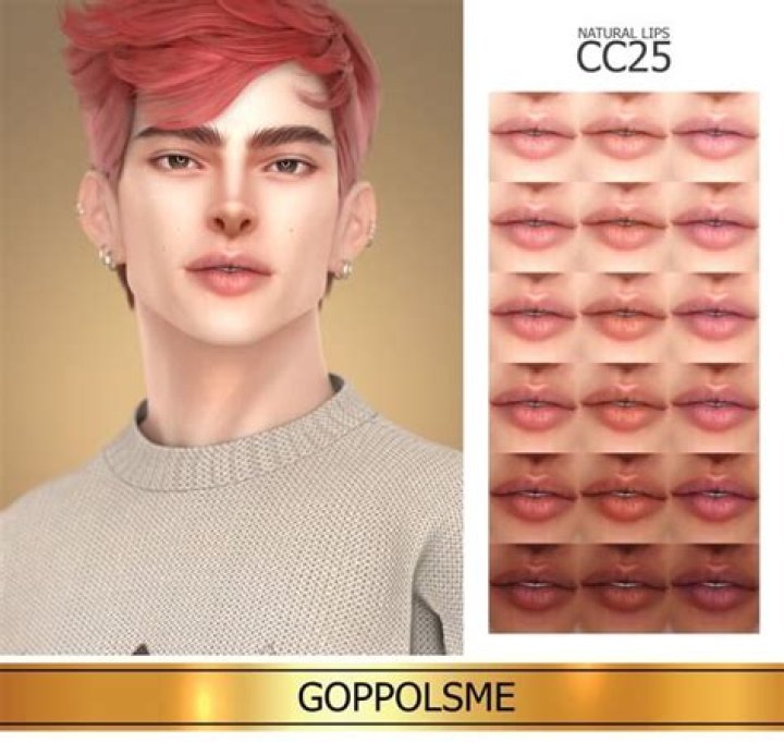 GPMEGOLD Lips CC10Download at GOPPOLSME patreon ( No ad )Access to