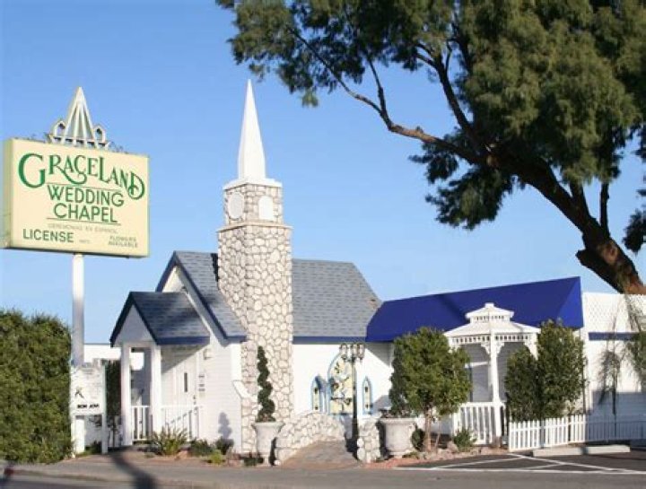 Graceland Wedding Chapel has probably seen more celebrity weddings than