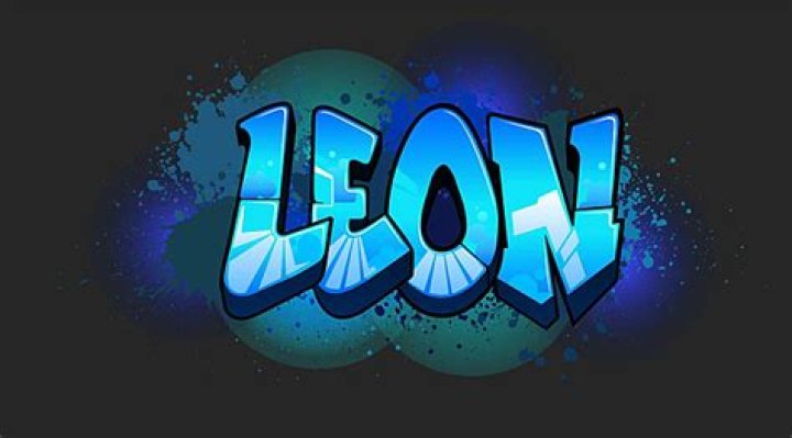 Graffiti Name Leon M&auml;nner Premium Kapuzenjacke Spreadshirt