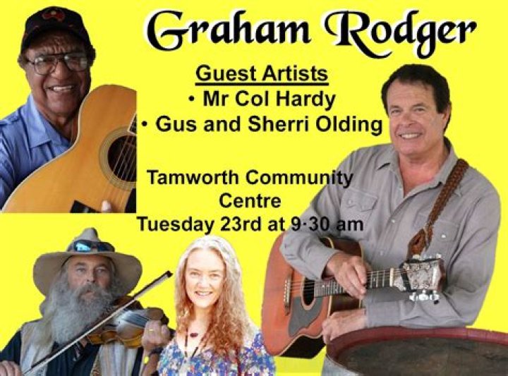 Graham Rodger Country Music Week on Norfolk Island