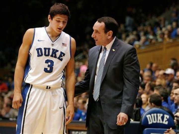 Grandson or Grayson? Allen looks like Krzyzewski descendant