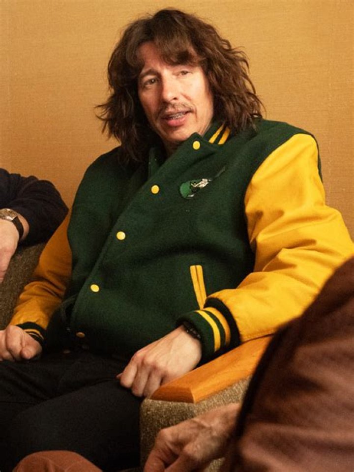 Green and yellow Varsity flight style... Depop