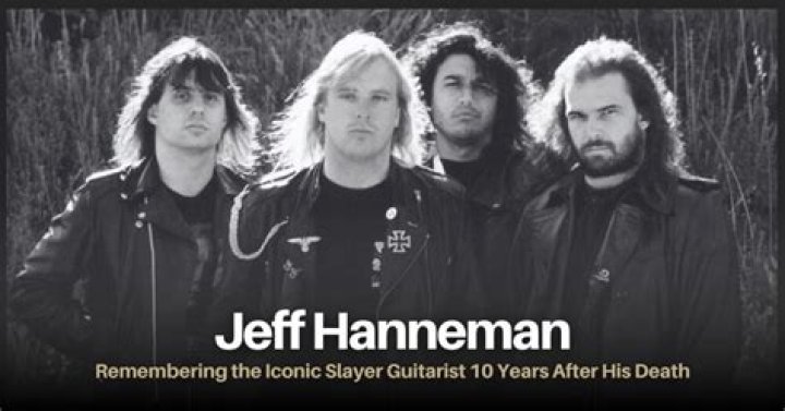 Guitarist Jeff Hanneman of Slayer Dies at 49; Born in Oakland News