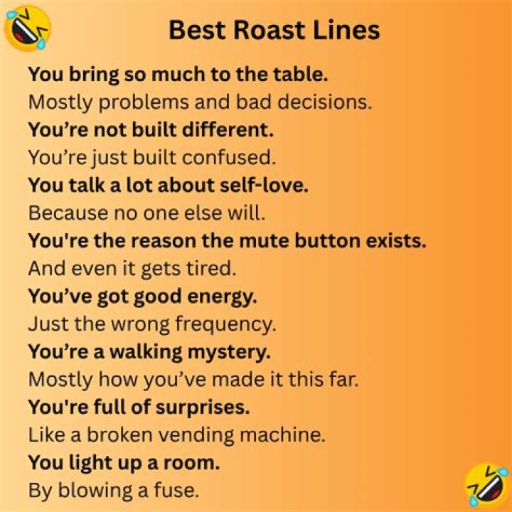 Guy Roast Lines / The Most Brutal Roasts From Reddit's Infamous Roast Me