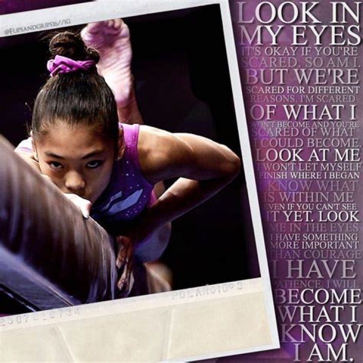 Gymnastics Edits on Instagram &ldquo;"Look in my eyes, it's okay if you're