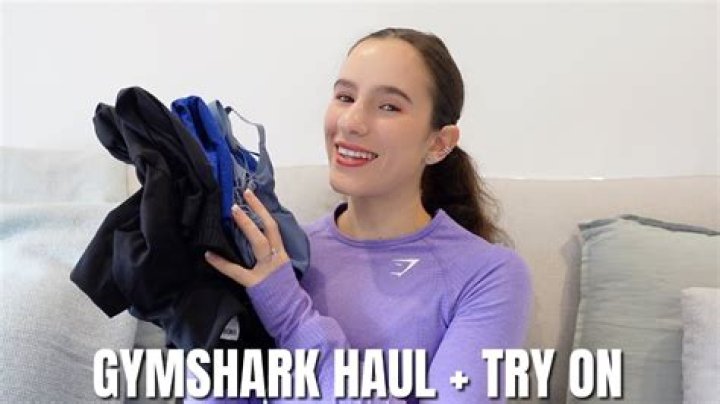 Gymshark Haul Try On YouTube