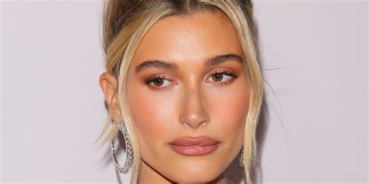 Hailey Bieber has bleached her eyebrows CosmopolitanUK High Bun