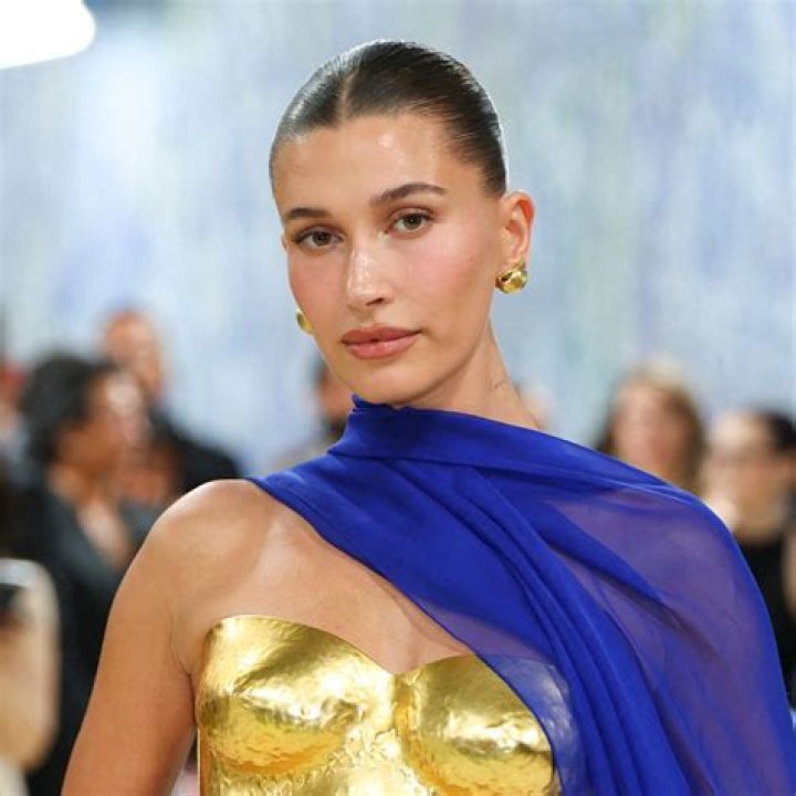 Hailey Bieber Stuns in a Blue Dress at Odell Beckham Jr.&rsquo;s Birthday