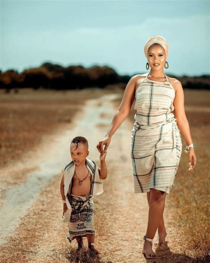 Hamisa Mobetto and son, Dylan looked beautiful in their recent photo shoot