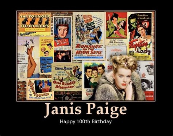 Happy 100th Birthday, Janis Paige IMDB v2.3