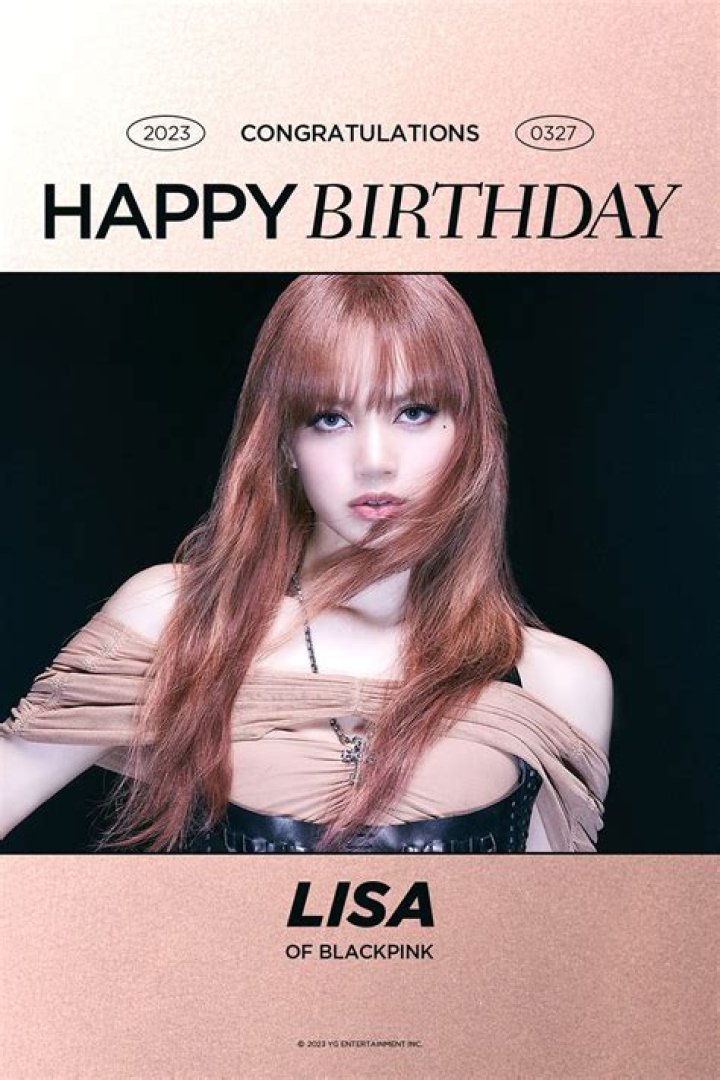 Happy Birthday List (BLACKPINK) Blackpink birthday dates, Blackpink