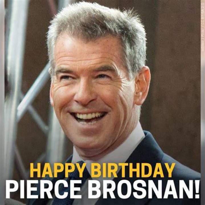 Happy Birthday to Pierce Brosnan brockingmovies